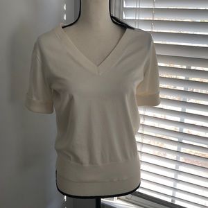NWT Banana Republic cream sweater